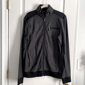 Apt.9 Men’s Size small gray and black front zip jacket